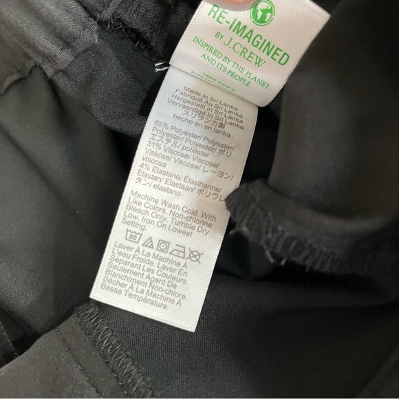 NWT J Crew Factory Elastic-Back Holland black pants plus size 14 - Picture 8 of 10